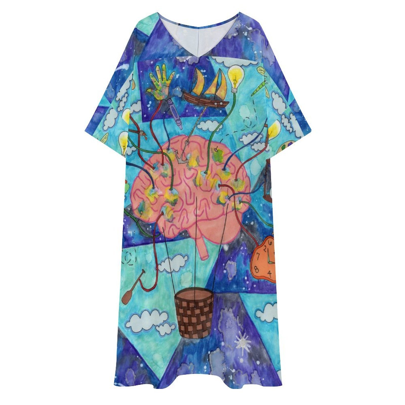 Ideas Unleashed Kaftan Midi Dress - Image 2