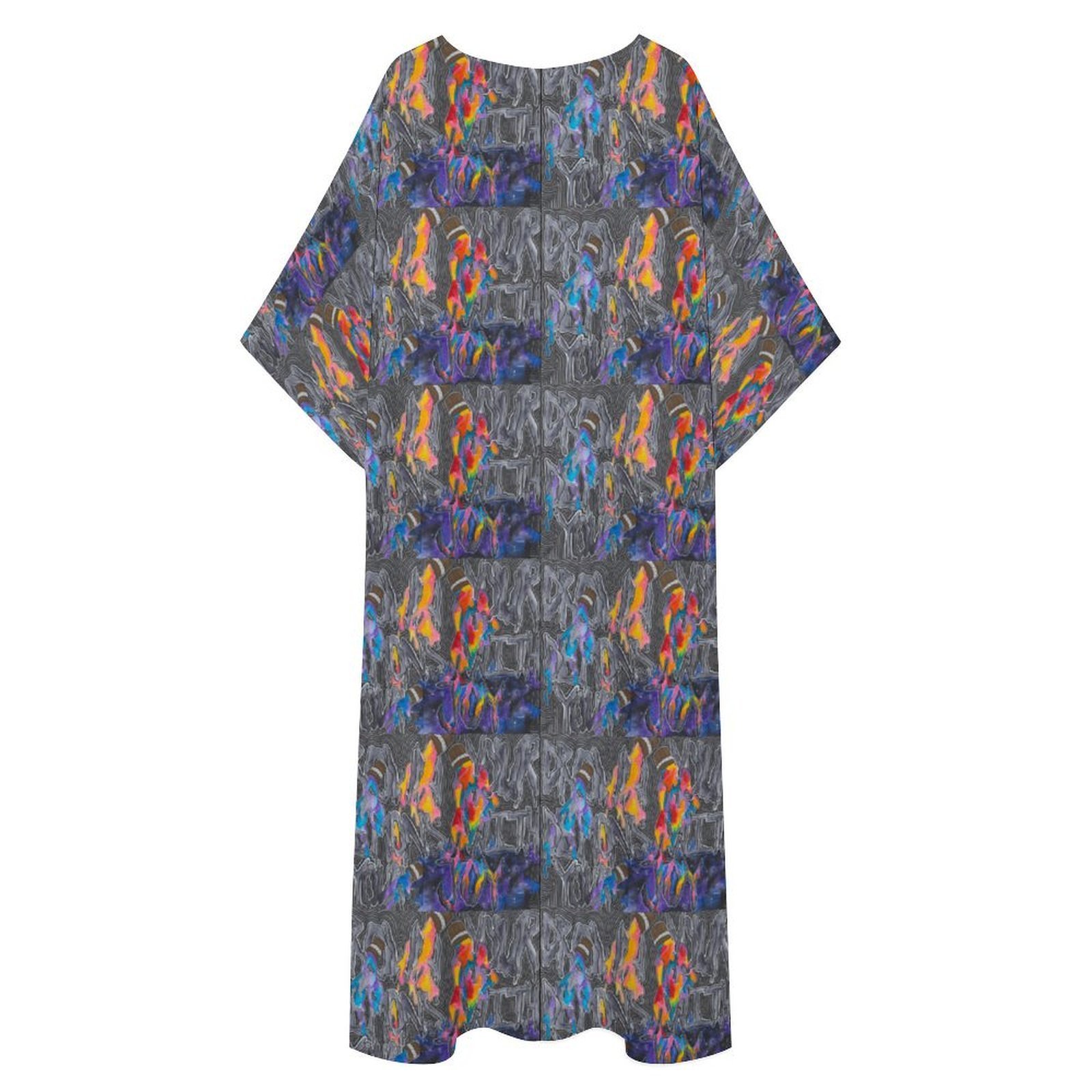 Drown Your Demons Kaftan Midi Dress - Image 3