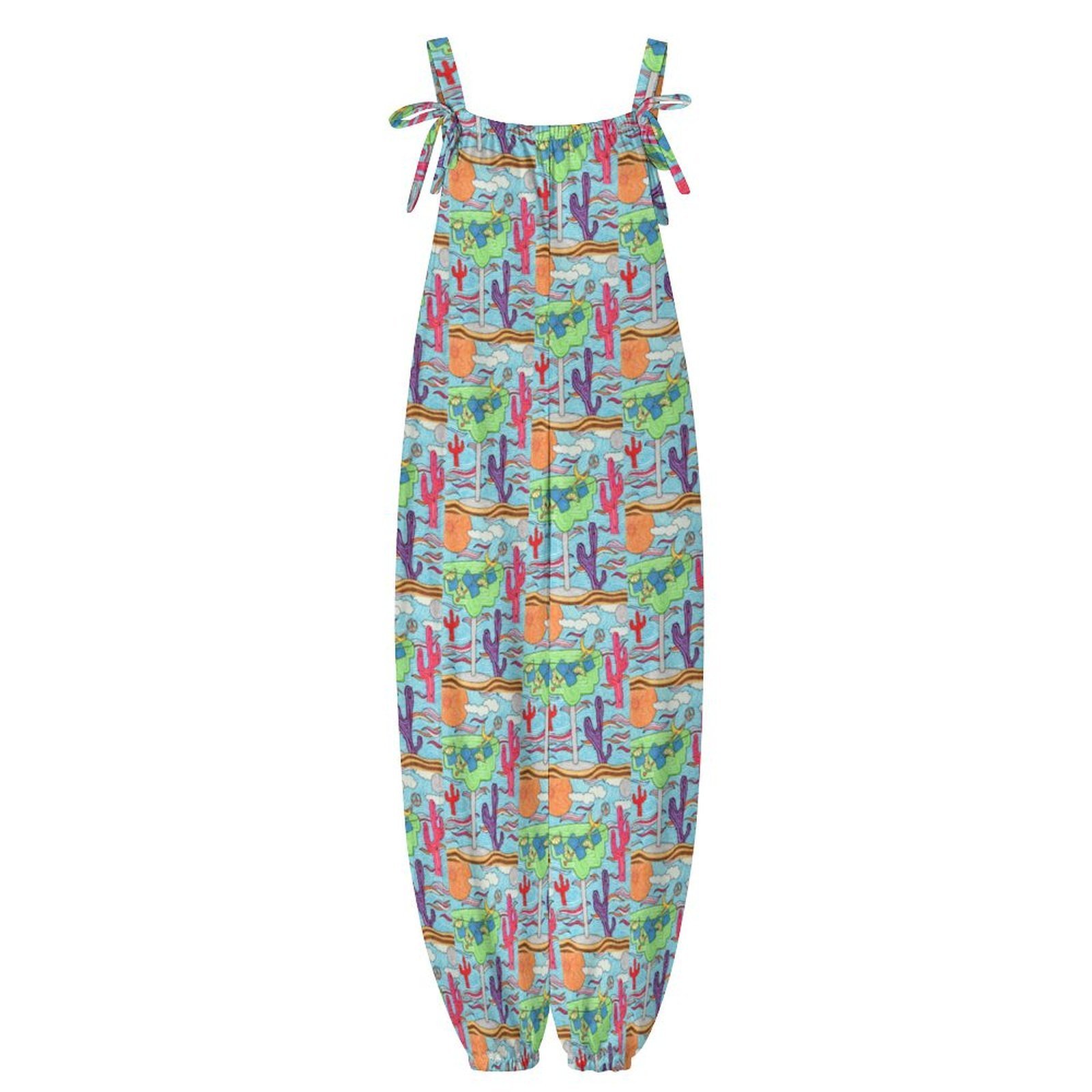Margaritta Madness Baggy Suspender Jumpsuit - Image 2
