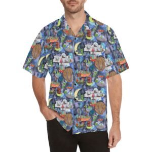 UFO Men's Hawaiian Shirt (Model T58)