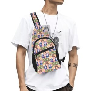 To Honor the call of the heart is to honor the needs of the soul All Over Print Chest Bag(Model1719)