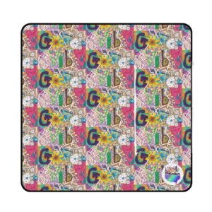 Good Vibes Zipper Picnic Mat（150*150）