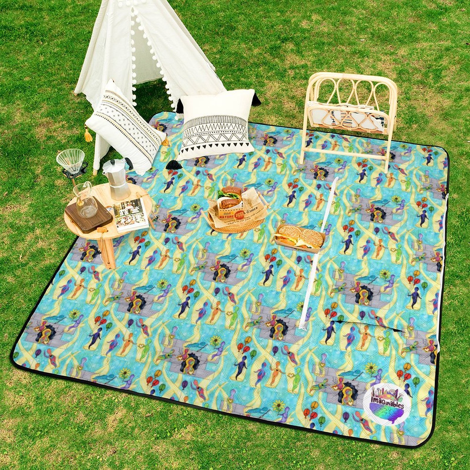 Parades Of Connection Picnic Mat(150*150) - Image 4