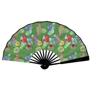 Texas Hill Country Spring Double-Sided Custom Folding Fan