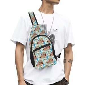 Space Octopus All Over Print Chest Bag(Model1719)