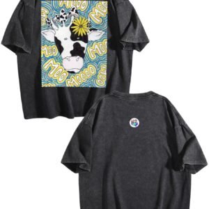 MOOshrooms Design Vintage Wash Tee | Ships from USA
