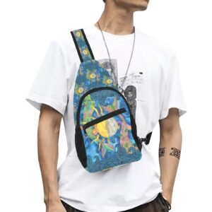 Mermaid Tales All Over Print Chest Bag(Model1719)