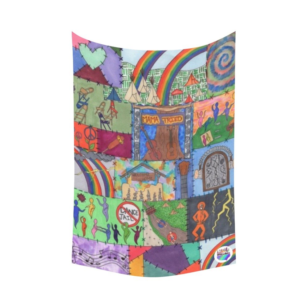 KerrQuilt Polyester Peach Skin Wall Tapestry | Ships from USA - Image 2