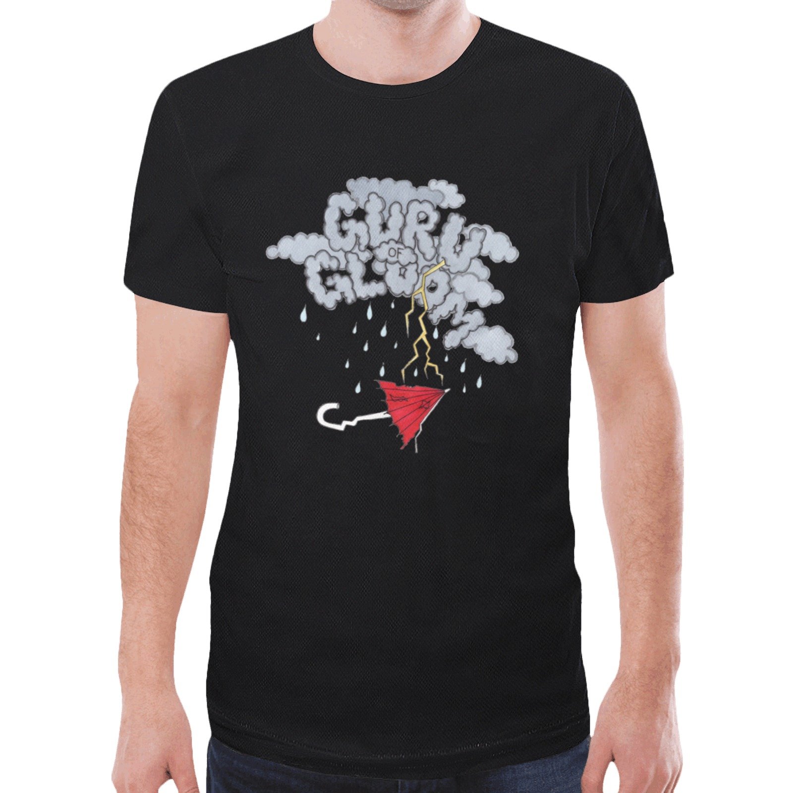 Guru of Gloom merch Custom Men All Over Print T-shirt ( Model T45 )