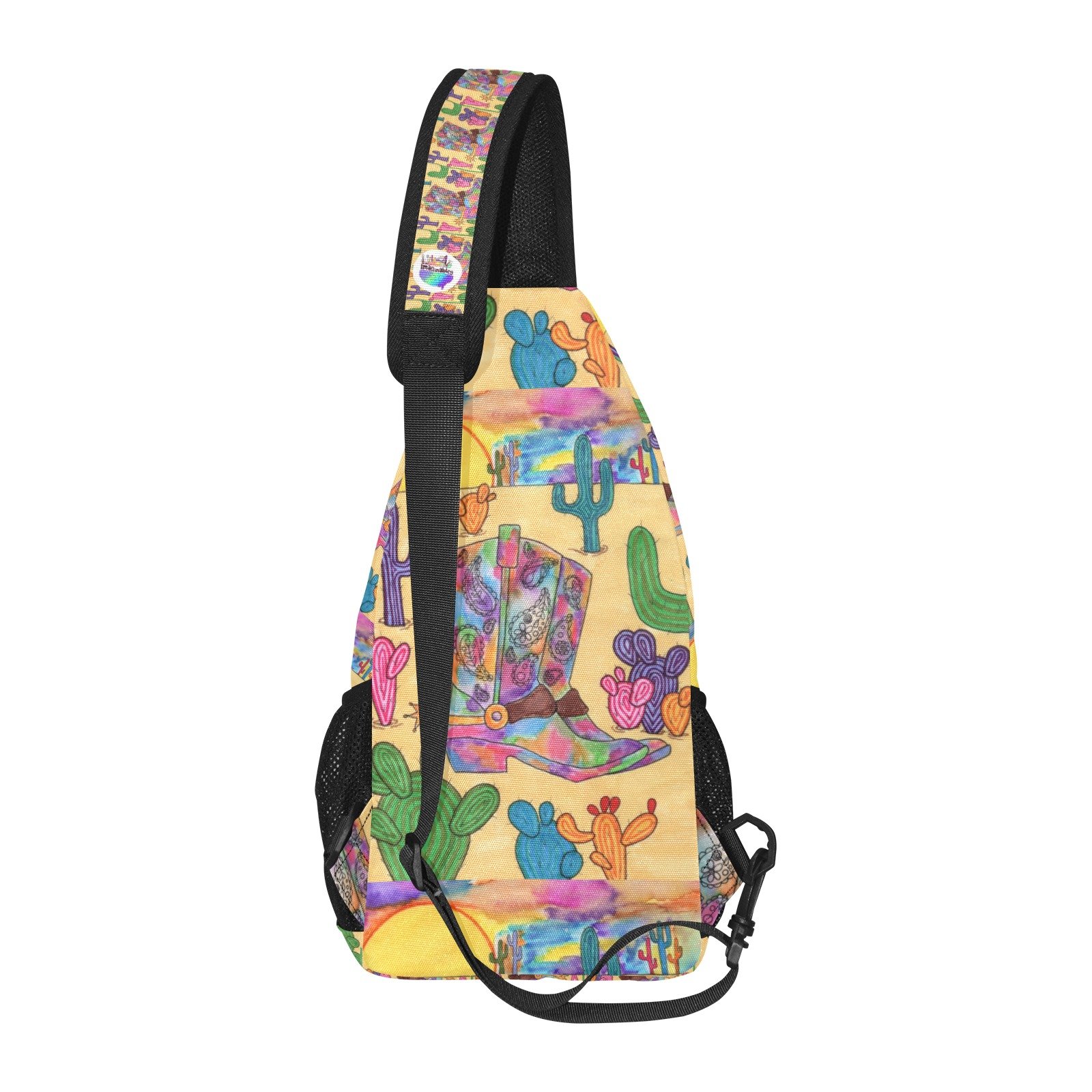 Texas Sunsets All Over Print Chest Bag(Model1719) - Image 5