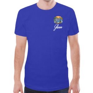 Glenn Just add water merch front n back logo Custom Mens All Over Print T-shirt ( Model T45 )