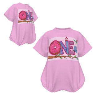 Athenas Birthday Custom Baby’s Short-Sleeve Romper