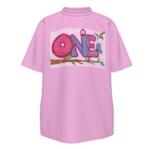 Athena Birthday Custom Kids Crew Neck Short Sleeve T-Shirt