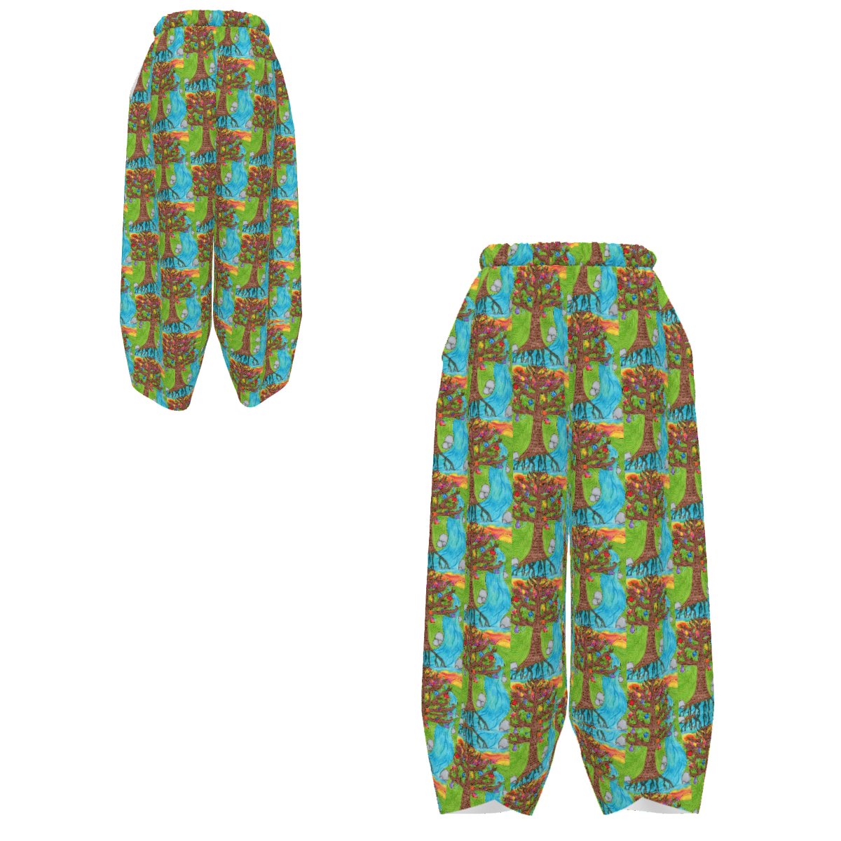 Psalm 1:3 Slub Linen Jogger Pants - Image 3