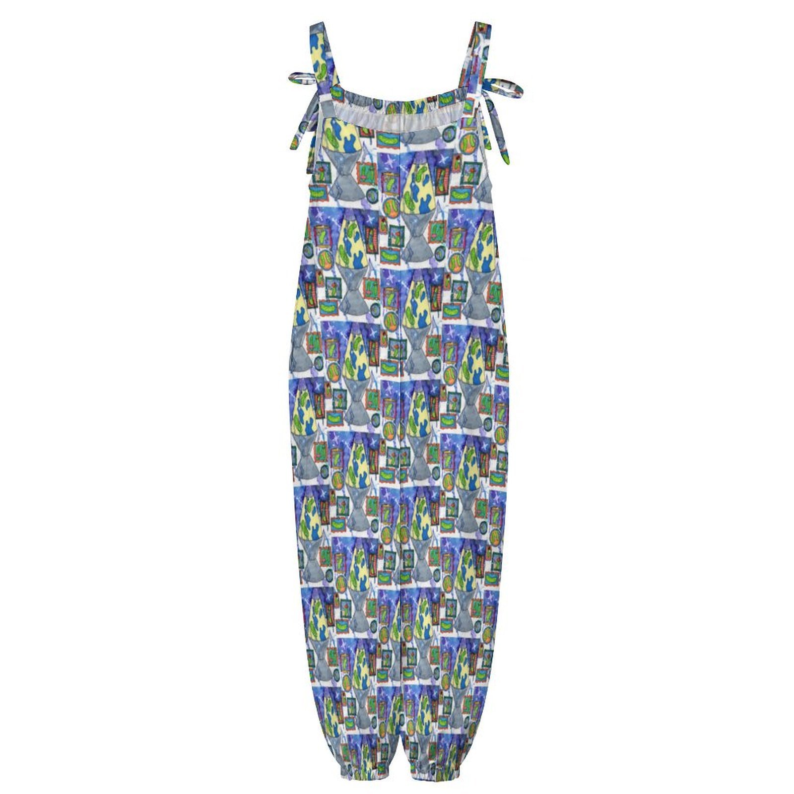 Pickle Lava Lamp Baggy Suspender Jumpsuit - Image 3