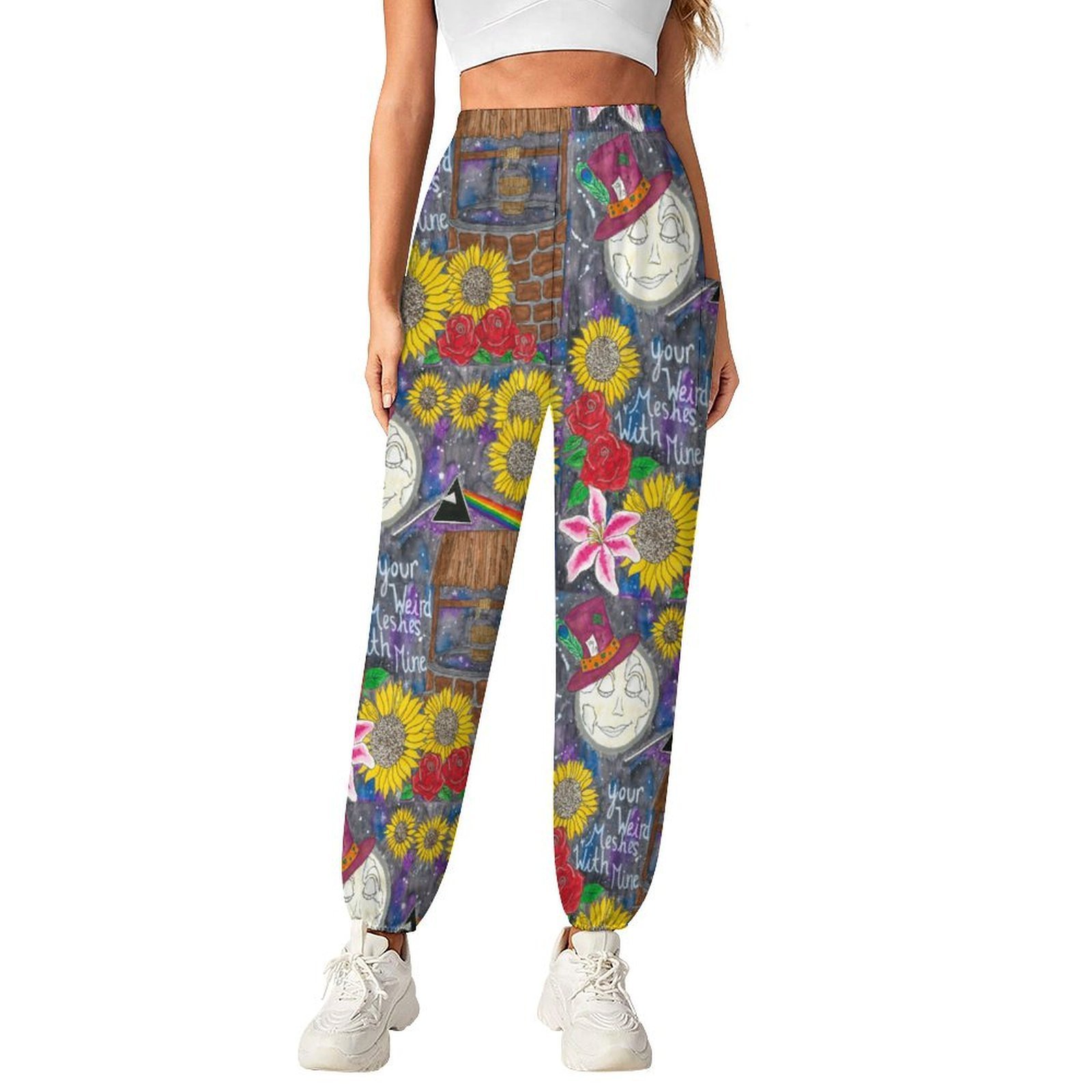Your Weird Meshes With Mine Yoga Knickerbockers (JJ1228)