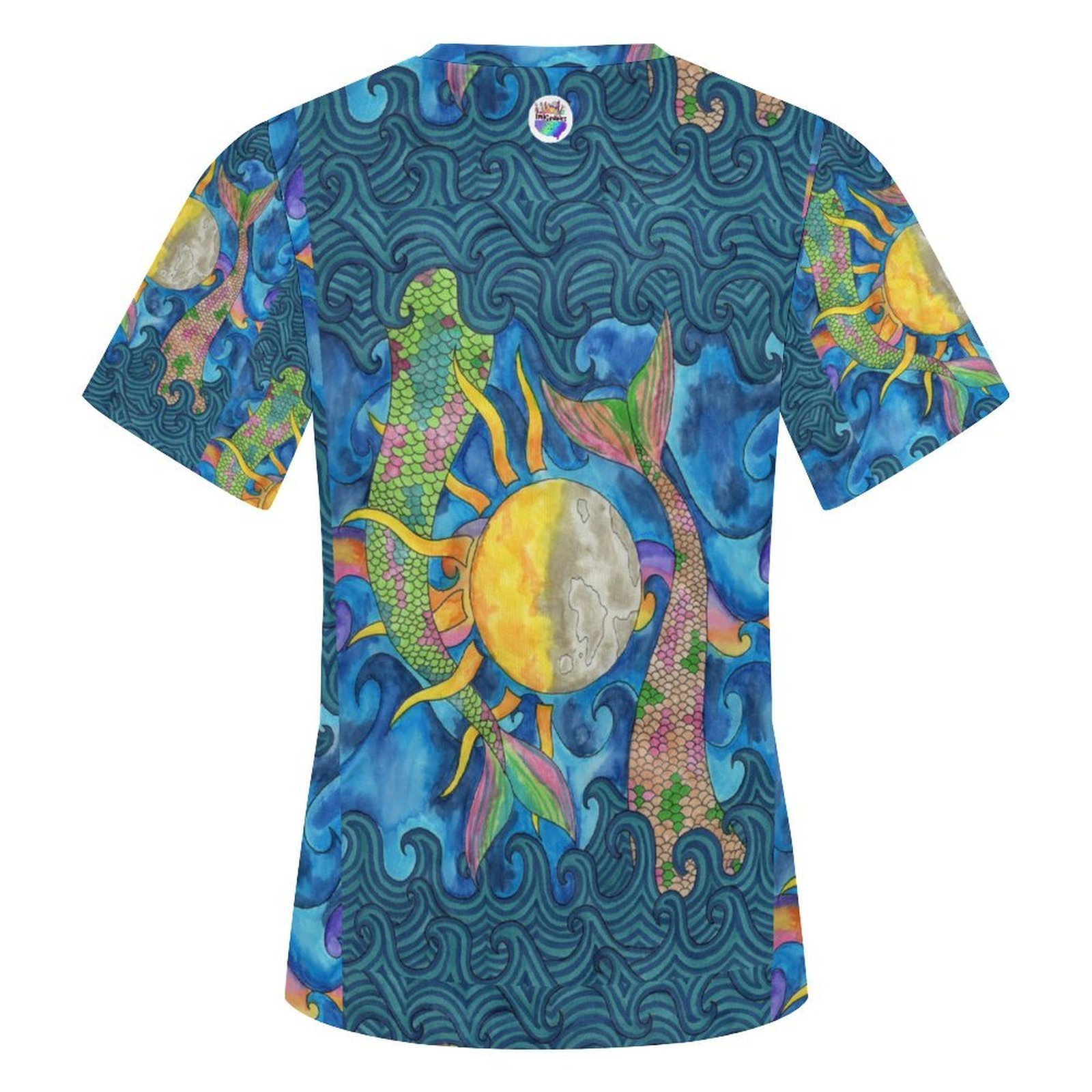 Mermaid Tales Women Mesh T-shirt - Image 3