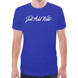 Just add water merch back logo Custom Mens All Over Print T-shirt ( Model T45 )