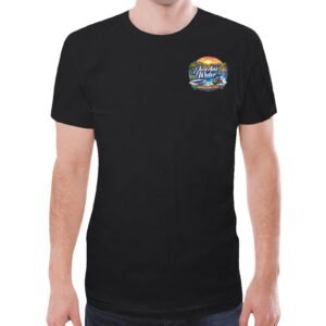 Just add water merch front n back logo Custom Men All Over Print T-shirt ( Model T45 )