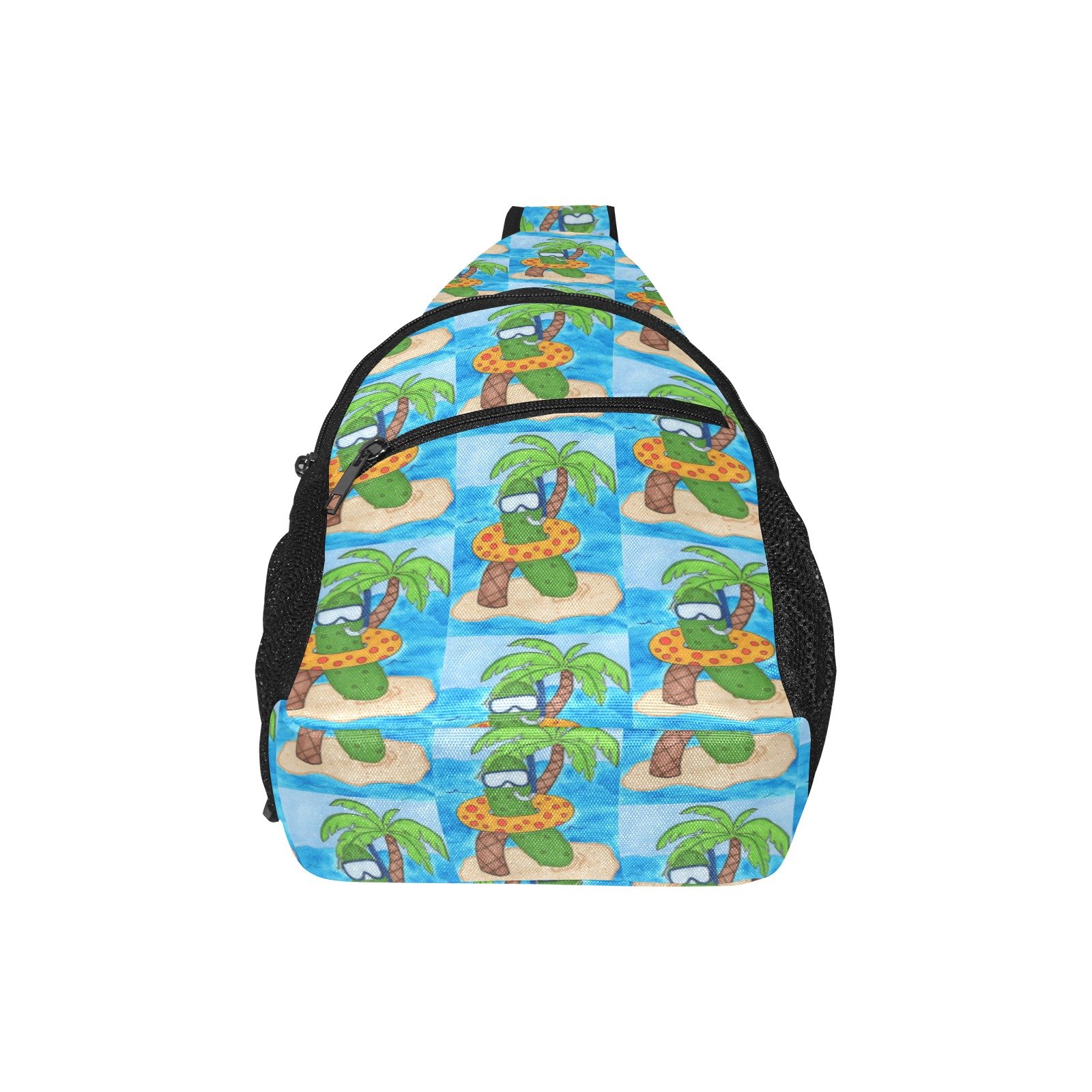 Summer Pickle Chest Bag(Model1719) - Image 6