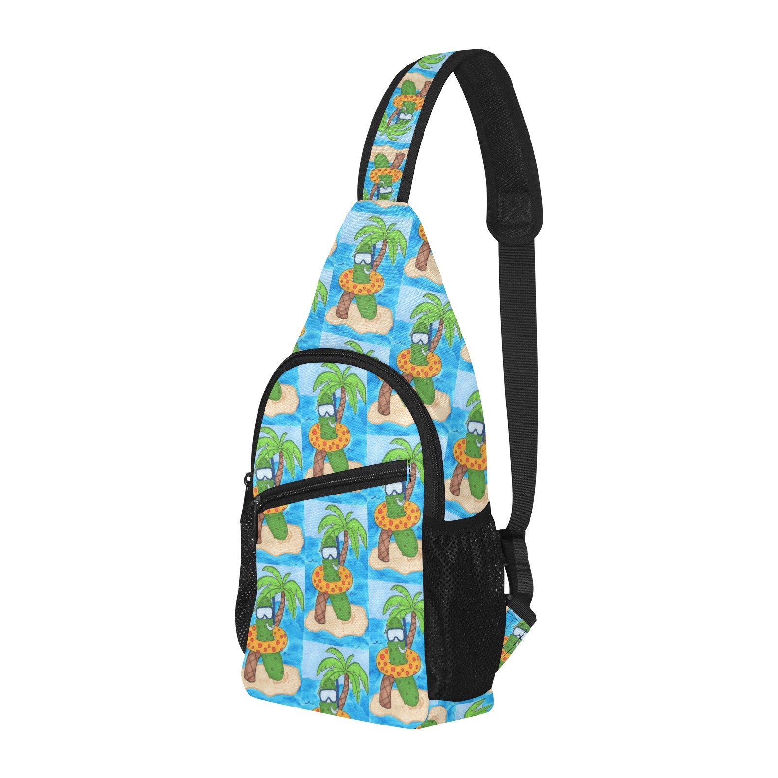 Summer Pickle Chest Bag(Model1719) - Image 3