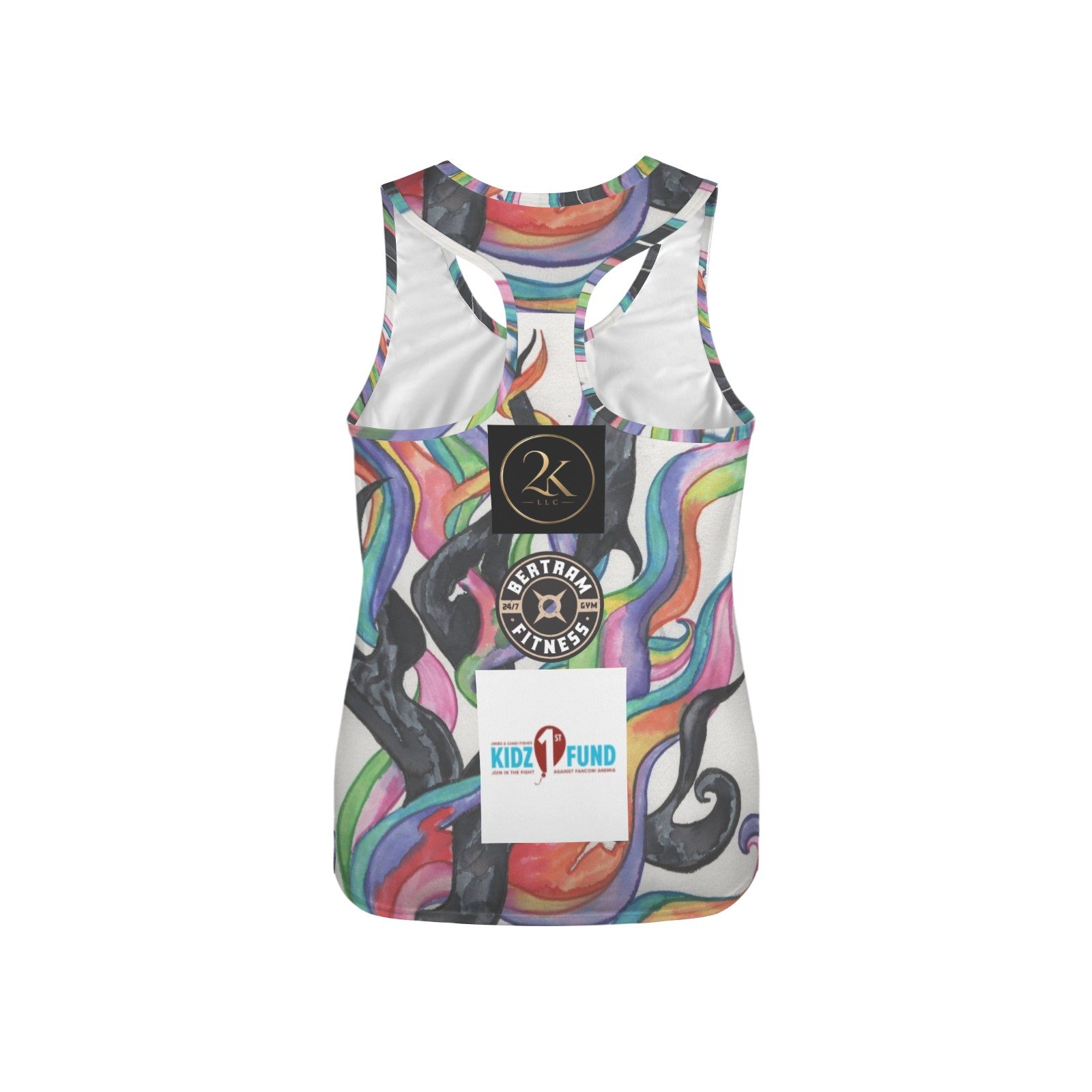 Jessica custom Racerback Active Tank Tops - Image 5