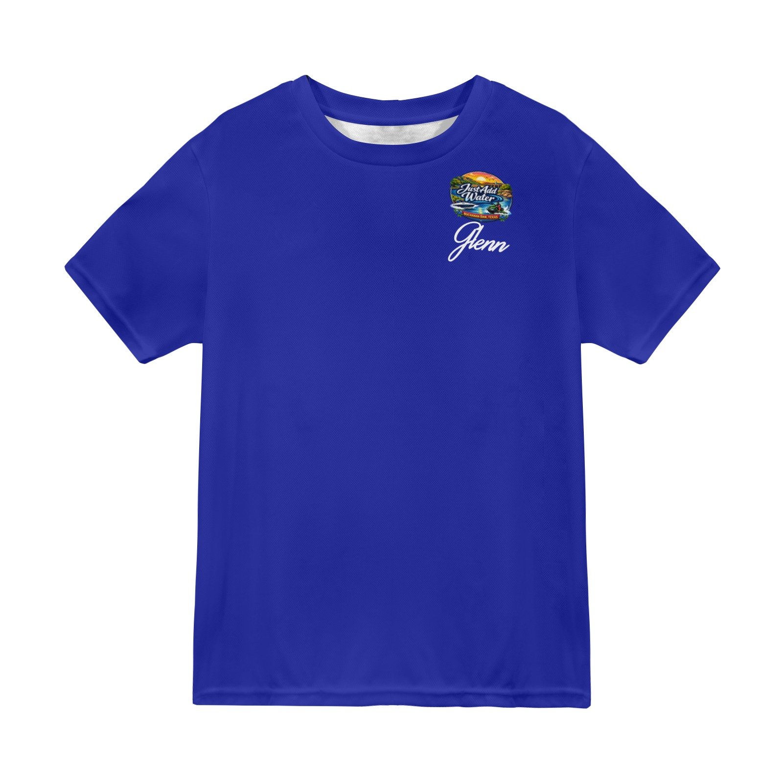 Glenn Just add water merch front n back logo Custom Mens All Over Print T-shirt ( Model T45 ) - Image 3