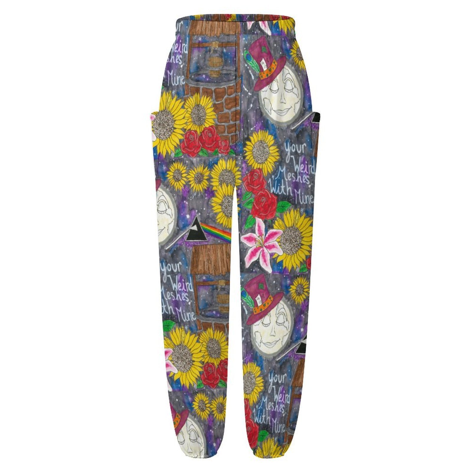 Your Weird Meshes With Mine Yoga Knickerbockers (JJ1228) - Image 2