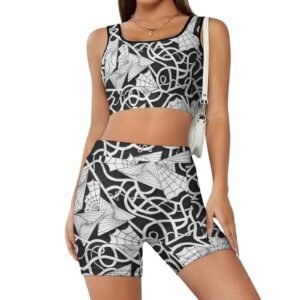 Spider Webs n Things Yoga Set (YJ052)