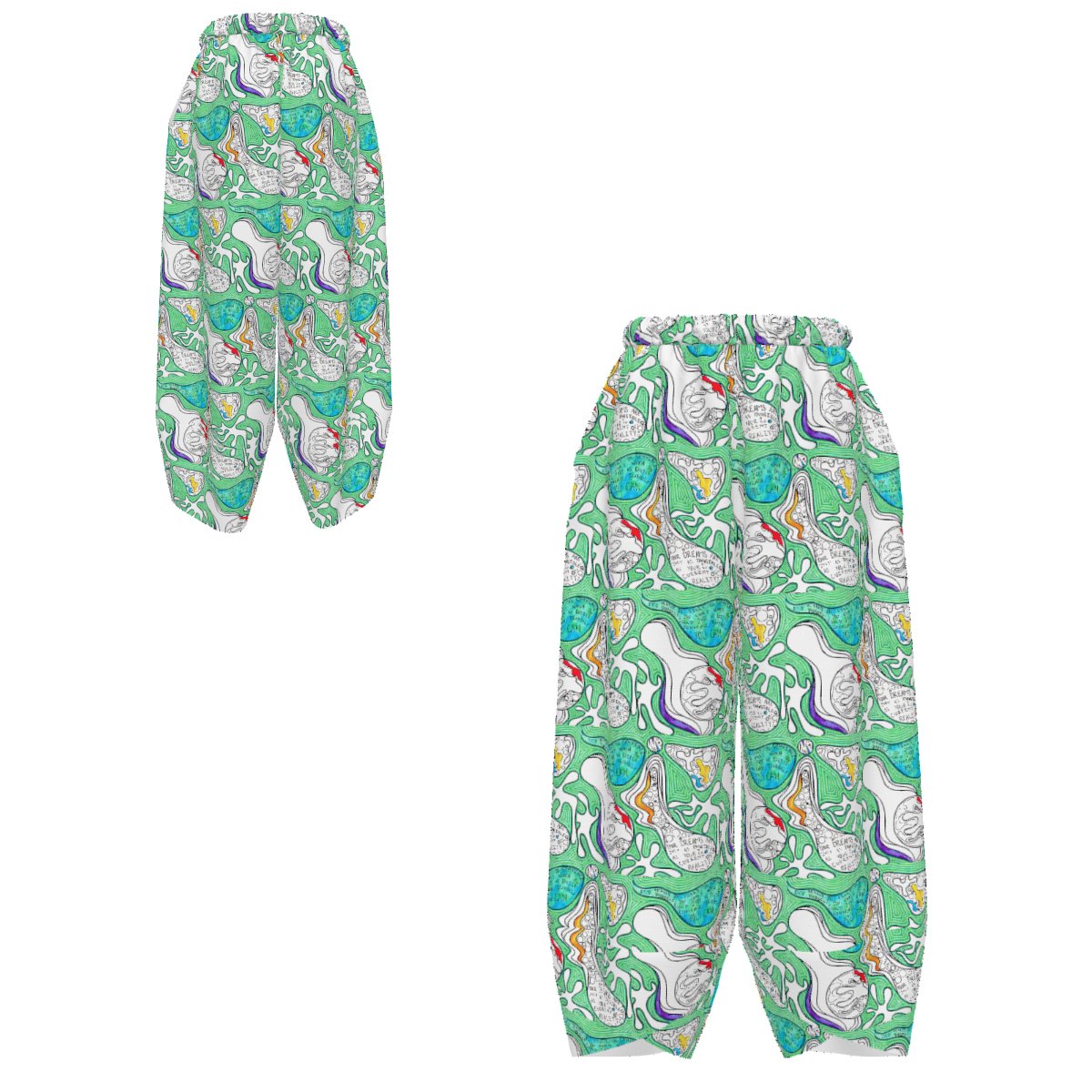 Mind Power Slub Linen Pants - Image 3