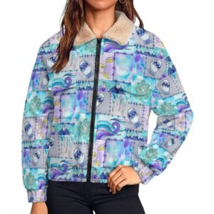 Winter Wonderland Patch Pocket Fleece Jacket