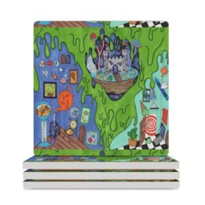 The Other Room Ceramic Coasters (Square)
