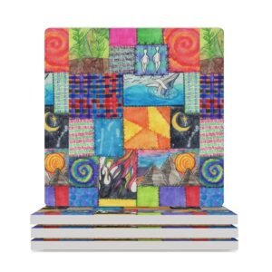 Creation Coat Ceramic Coasters (Square)