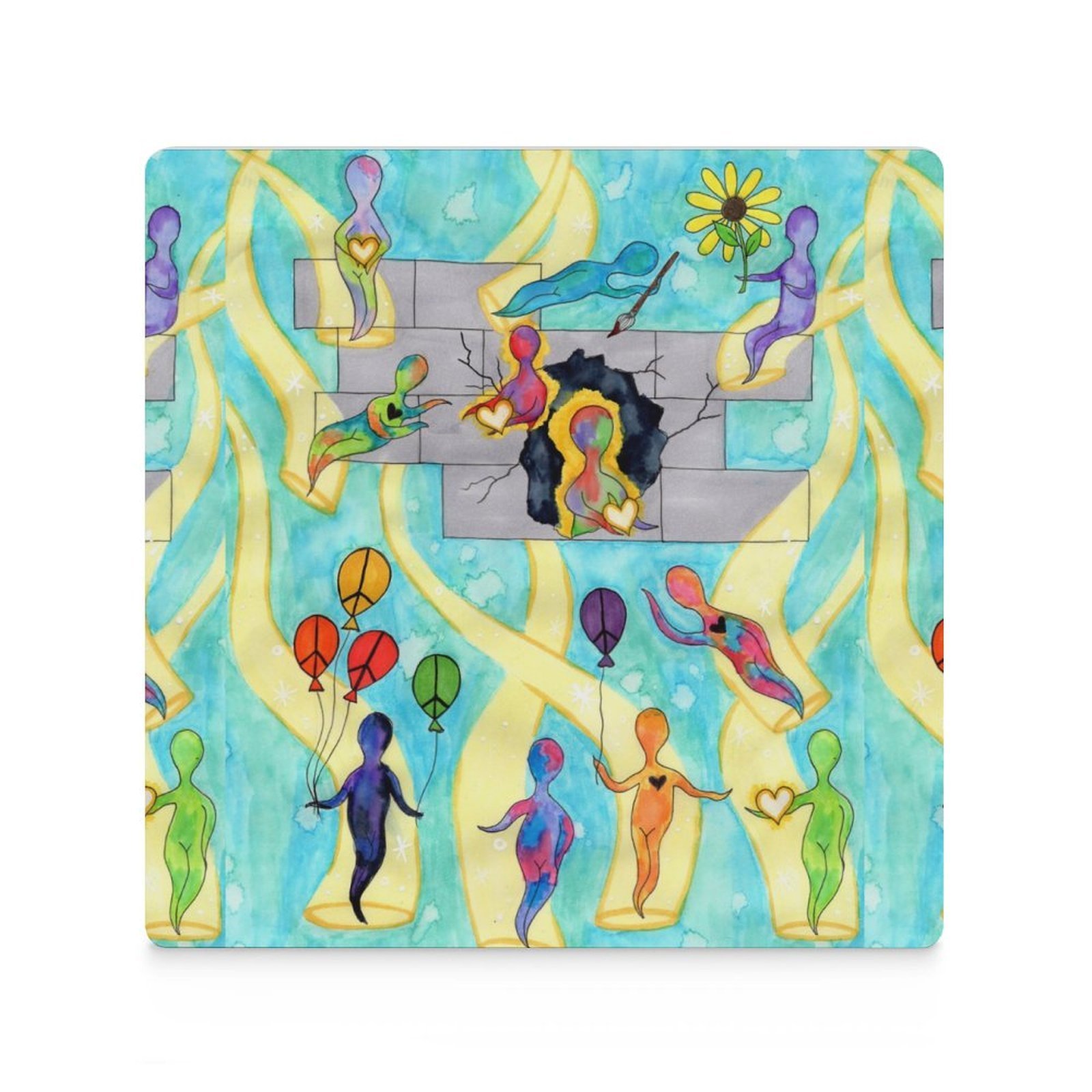 Parades Of Connection Ceramic Coasters (Square) - Image 2