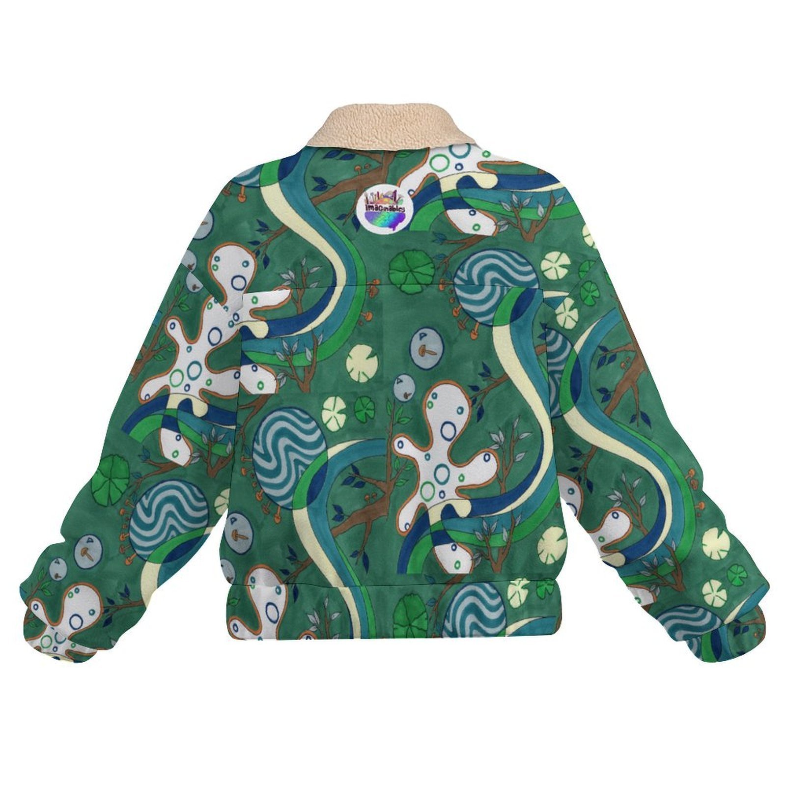 Patch Pocket Fleece Jacket - Image 3