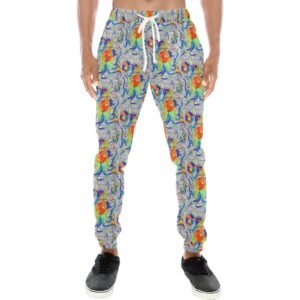 What time Rabbit All Over Print Unisex Sweatpants(Model L11)