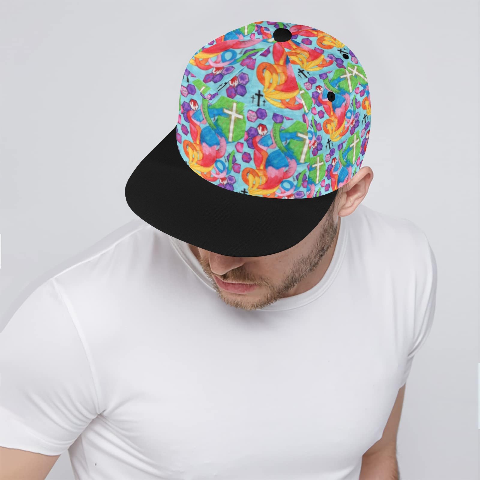 Isaiah 53:5 Snapback Hat - Image 5