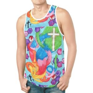Isaiah 53:5 Mens Tank Top (Model T46)