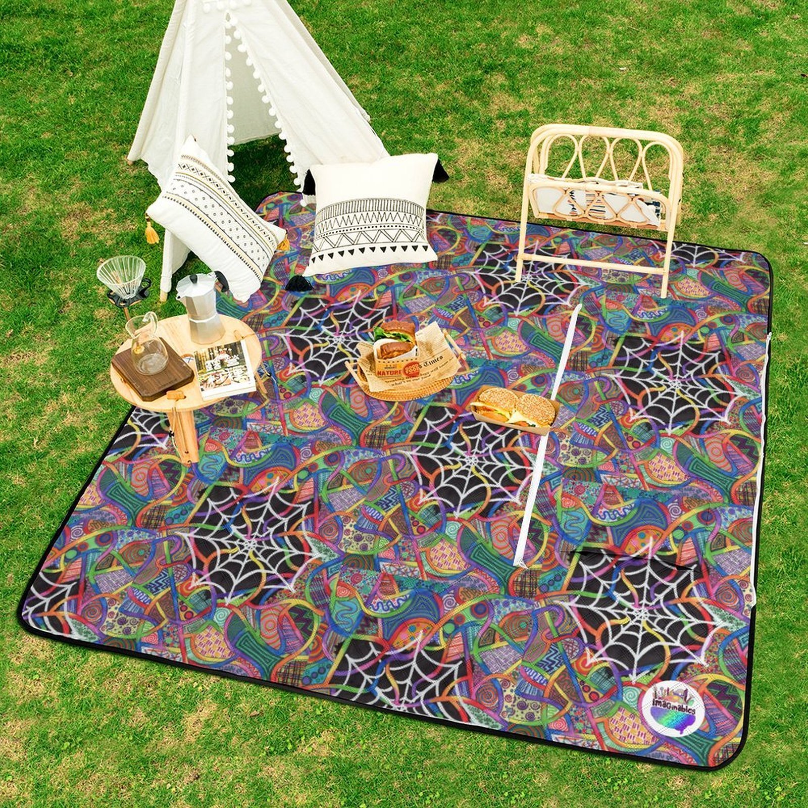 Twilight Zone Zipper Picnic Mat(150*150) - Image 4