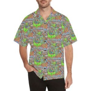 The Very Hungry Caterpillar vo. 2 Hawaiian Shirt (Model T58)