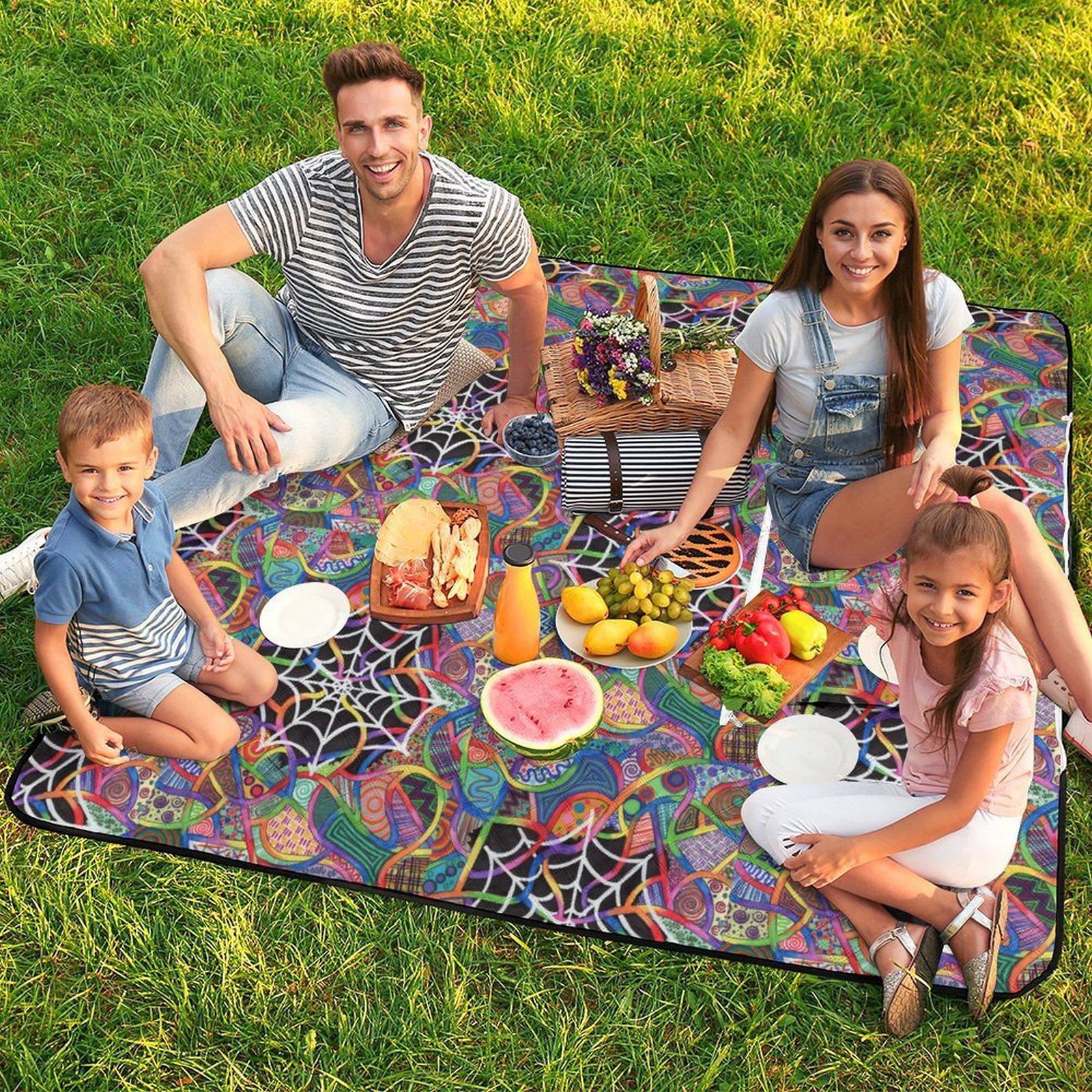 Twilight Zone Zipper Picnic Mat(150*150) - Image 5
