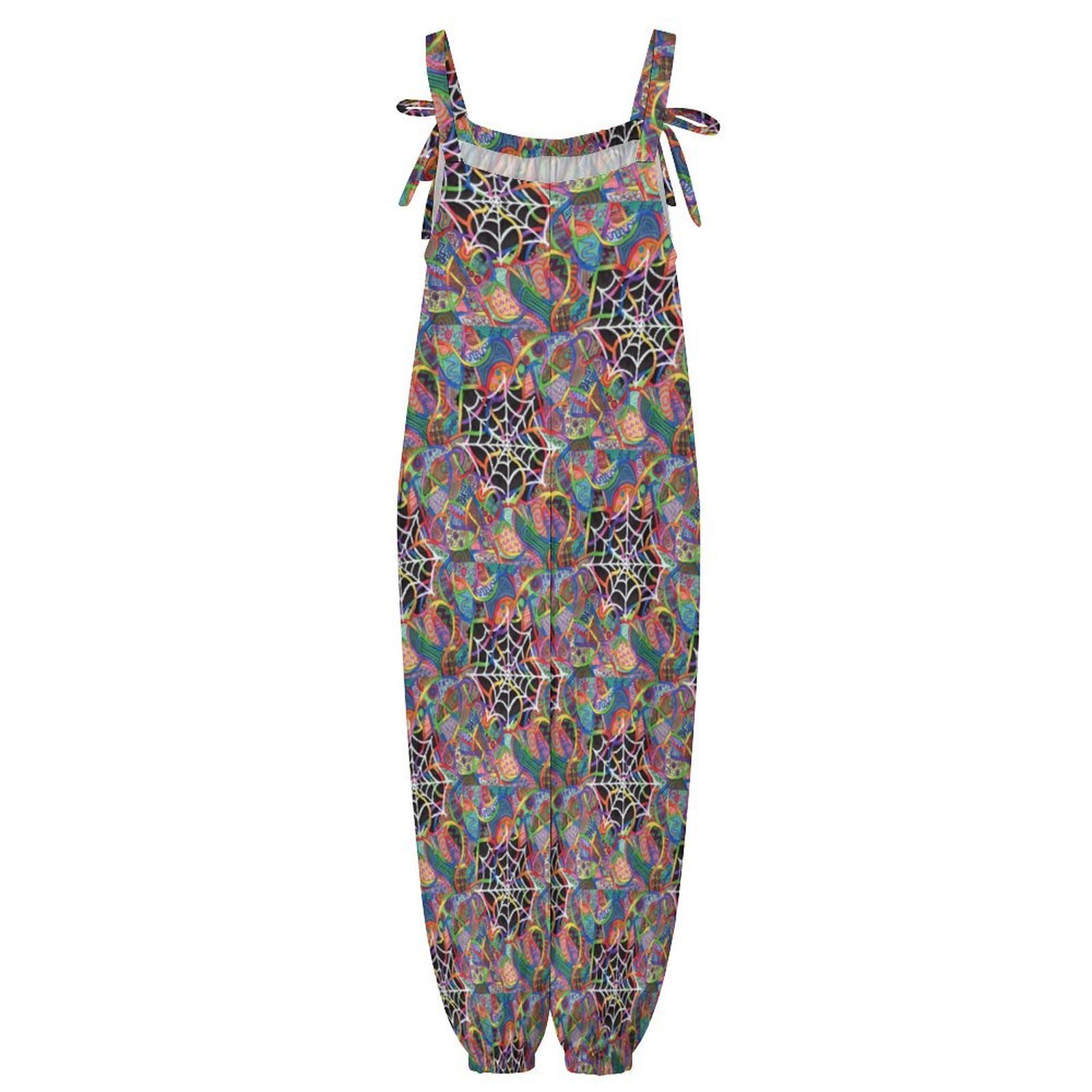 Twilight Zone Baggy Suspender Jumpsuit - Image 3